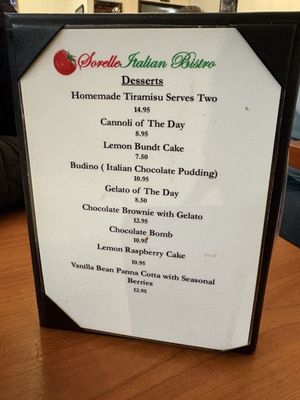 Menu photo 7 Sorelle Italian Bistro Campbell, CA Menu photo 7 Sorelle Italian Bistro Campbell, CA