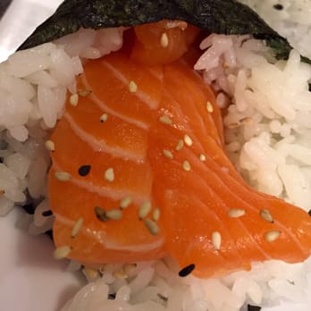 Yo Sushi - Salmon hand roll - Sushi Bars Near Me - Alameda, California Yo Sushi - Salmon hand roll - Sushi Bars Near Me - Alameda, California