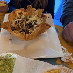 Beef taco salad