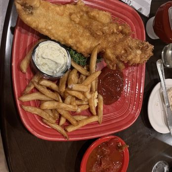 Momma Spriggs - Friday fish fry with French fries substituted for the Mac and cheese - New American Near Me - Carlisle, Pennsylvania