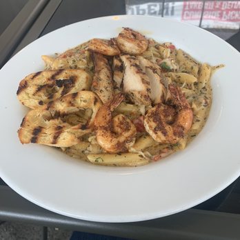 Ben's Next Door - Jerk Chicken Pasta with added shrimp - Bars Near Me - Washington, DC, District of Columbia Ben's Next Door - Jerk Chicken Pasta with added shrimp - Bars Near Me - Washington, DC, District of Columbia