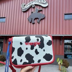 Cowpokes Work & Western - I purse I couldn't resist buying. Cow print. State fair ready !!