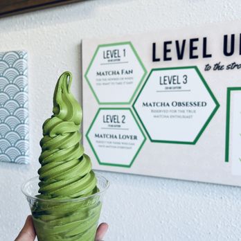 Meccha Matcha - Level 3 soft serve - Desserts Near Me - Artesia, California