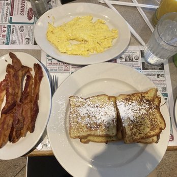 All Seasons Diner - a breakfast of eggs, bacon and toast - Diners Near Me - Eatntown, New Jersey