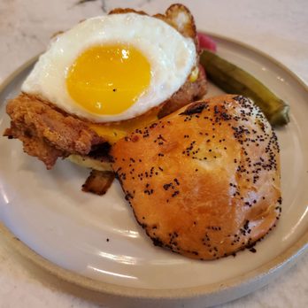 Yardbird - Chicken and egg sandwich (4/5) - New American Near Me - Washington, DC, District of Columbia