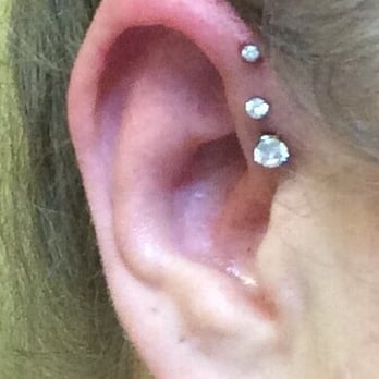 Barbella Studios - Triple Forward Helix - Piercing Near Me - Costa Mesa, California Barbella Studios - Triple Forward Helix - Piercing Near Me - Costa Mesa, California
