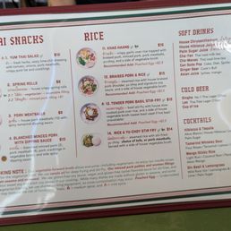 Menu (May 2026) Menu (May 2026)