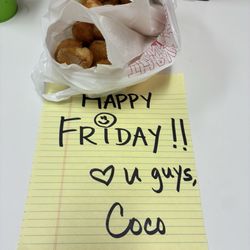 Sunrise Donut & Burger - Happy Friday!