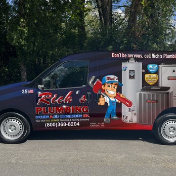 Rich's Plumbing Heating & Air Conditioning - Service truck - Plumbing Near Me - East Brunswick, New Jersey Rich's Plumbing Heating & Air Conditioning - Service truck - Plumbing Near Me - East Brunswick, New Jersey
