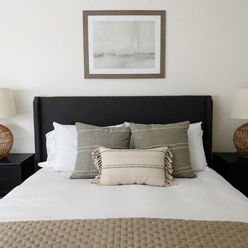 Bungalow 56 - Bedroom (you wouldn't believe the before photos) - Interior Design Near Me - Coronado, California