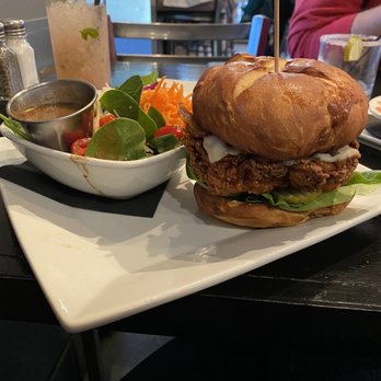 Cascadia Public House - Crispy chicken sandwich - Gastropubs Near Me - Spokane, Washington Cascadia Public House - Crispy chicken sandwich - Gastropubs Near Me - Spokane, Washington