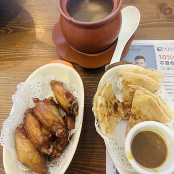 Y.our Cafe - Chicken wings, roti curry and chicken and pork stomach herbal soup - Chinese Near Me - San Marino, California Y.our Cafe - Chicken wings, roti curry and chicken and pork stomach herbal soup - Chinese Near Me - San Marino, California