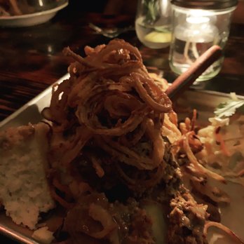 Jacob's Pickles - Meatloaf with mashed potatoes fried onions pickled coleslaw and a sweet bread with maple butter - Comfort Food Near Me - New York, New York Jacob's Pickles - Meatloaf with mashed potatoes fried onions pickled coleslaw and a sweet bread with maple butter - Comfort Food Near Me - New York, New York