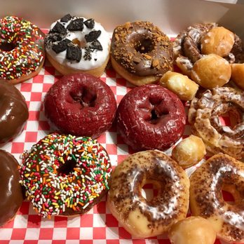 Honey Donuts - 1 dozen mixed donuts with some free donut holes added. - Donuts Near Me - Richardson, Texas