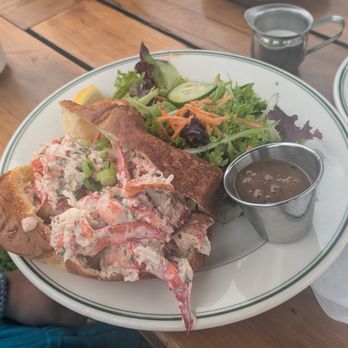 Jordan Pond House - Lobster popover - Seafood Near Me - Seal Harbor, Maine Jordan Pond House - Lobster popover - Seafood Near Me - Seal Harbor, Maine