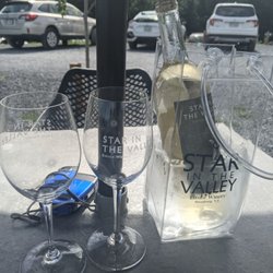 Star in the Valley Estate Winery - Love how they use these totes instead of the heavy stone ones some places use.