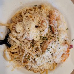 Garlic Shrimp with Noodles