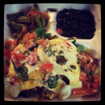 D' Road Cafe - Pork and rice with an egg on top:)) everything was AMAZING!!! - Latin American Near Me - Montgomery, Alabama