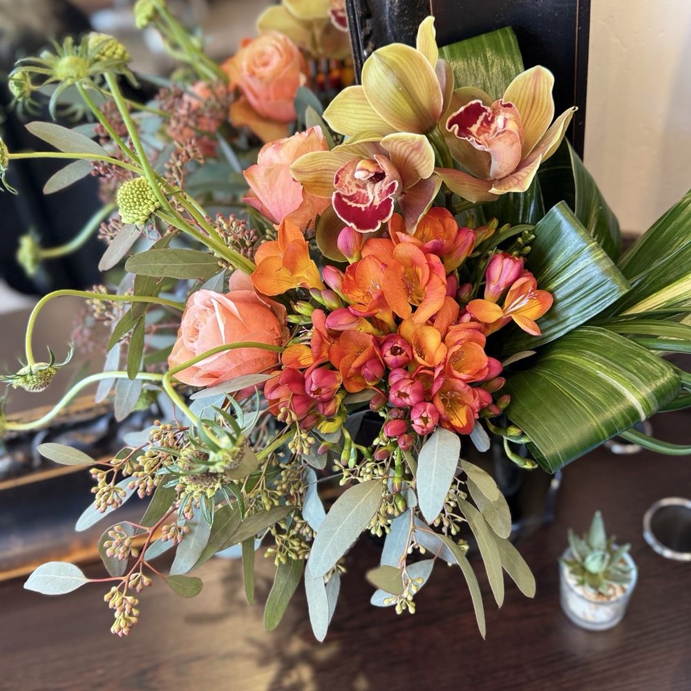 I have a hair salon called Studio Savvy Salon, and they deliver the most beautiful flower arrangements weekly!