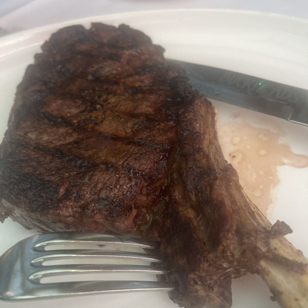 Buckhead's - Bone in cowboy cut rib eye - Steakhouses Near Me - Richmond, Virginia Buckhead's - Bone in cowboy cut rib eye - Steakhouses Near Me - Richmond, Virginia