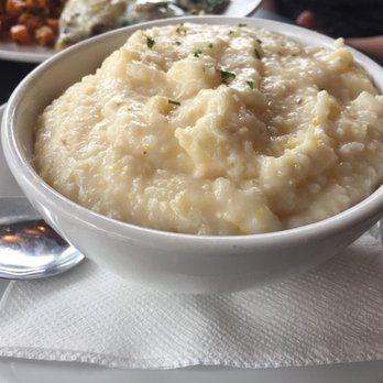 Dish Society - Smoked Gouda grits --- soooo good. - New American Near Me - Katy, Texas Dish Society - Smoked Gouda grits --- soooo good. - New American Near Me - Katy, Texas