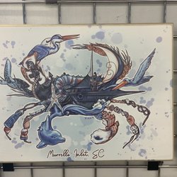Lazy Gator - MapMom Artist out of Charleston SC.