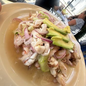 Mariscos 4 Vientos - Agua Chile - verde - Seafood Near Me - Los Angeles, California