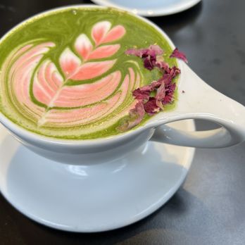 Ogawa Coffee - Matcha rose latte - Coffee & Tea Near Me - Boston, Massachusetts Ogawa Coffee - Matcha rose latte - Coffee & Tea Near Me - Boston, Massachusetts