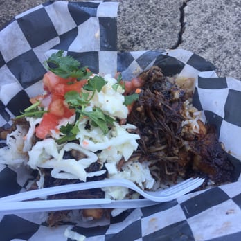 Urban Bumpkin BBQ - Brisket "tacos" - Food Trucks Near Me Urban Bumpkin BBQ - Brisket "tacos" - Food Trucks Near Me