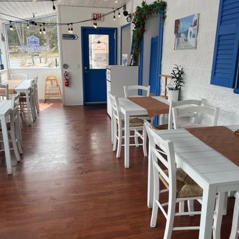 The Greek Shack - Interior seating area - Greek Near Me - Mountain Top, Pennsylvania The Greek Shack - Interior seating area - Greek Near Me - Mountain Top, Pennsylvania