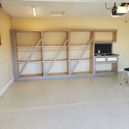 Halfway done cabinets
