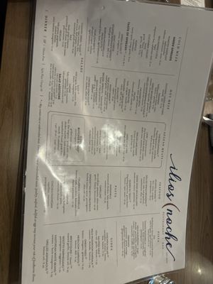 Menu photo 1 Ilios Noche Charlotte, NC