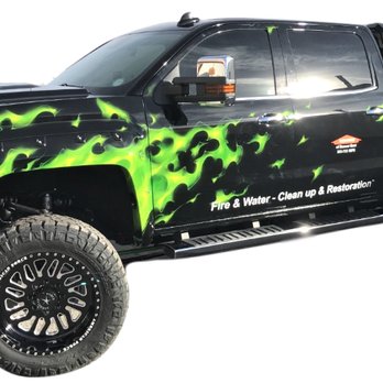 Albin's Performance - Servpro Truck Custom Painted - Body Shops Near Me - Arvada, Colorado Albin's Performance - Servpro Truck Custom Painted - Body Shops Near Me - Arvada, Colorado
