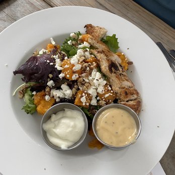 Bait House Brewery - Bait house salad - Beer Gardens Near Me - Sandusky, Ohio Bait House Brewery - Bait house salad - Beer Gardens Near Me - Sandusky, Ohio
