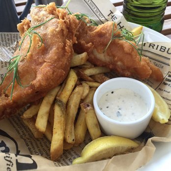 Duke's La Jolla - Fish and chips$ $17 - New American Near Me - La Jolla, California Duke's La Jolla - Fish and chips$ $17 - New American Near Me - La Jolla, California