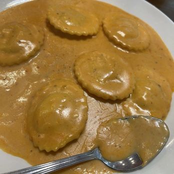 Dacula Diner - Lobster ravioli. The sauce is scrumptious. - Seafood Near Me - Dacula, Georgia
