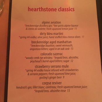Hearthstone Restaurant - New American Near Me - Breckenridge, Colorado Hearthstone Restaurant - New American Near Me - Breckenridge, Colorado