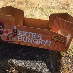 Chevron - These boxes come in handy in helping to carry one's grub.