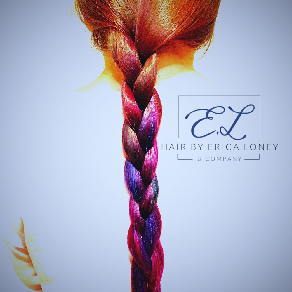 Hair By Erica Loney & Company Logo