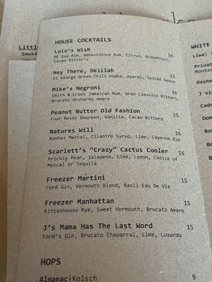 Menu photo 6 Saltbreaker Alameda, CA