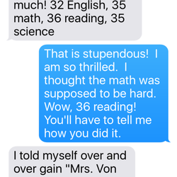 Kate Dalby's Inspiring Test Preparation
