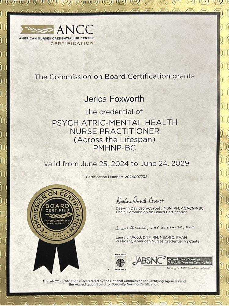 Jerica Foxworth - grief counselor in Jackson, MS