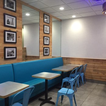 Go Greek - Back eating area. - Greek Near Me - Mineola, New York