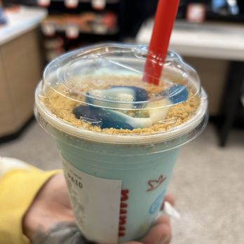 Wawa - Shark on the beach cream smoothie - Food Court Near Me - Lafayette, Indiana Wawa - Shark on the beach cream smoothie - Food Court Near Me - Lafayette, Indiana