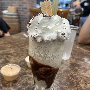 Billy Roys Burger - Chocolate Milkshake - Burgers Near Me - Fremont, California