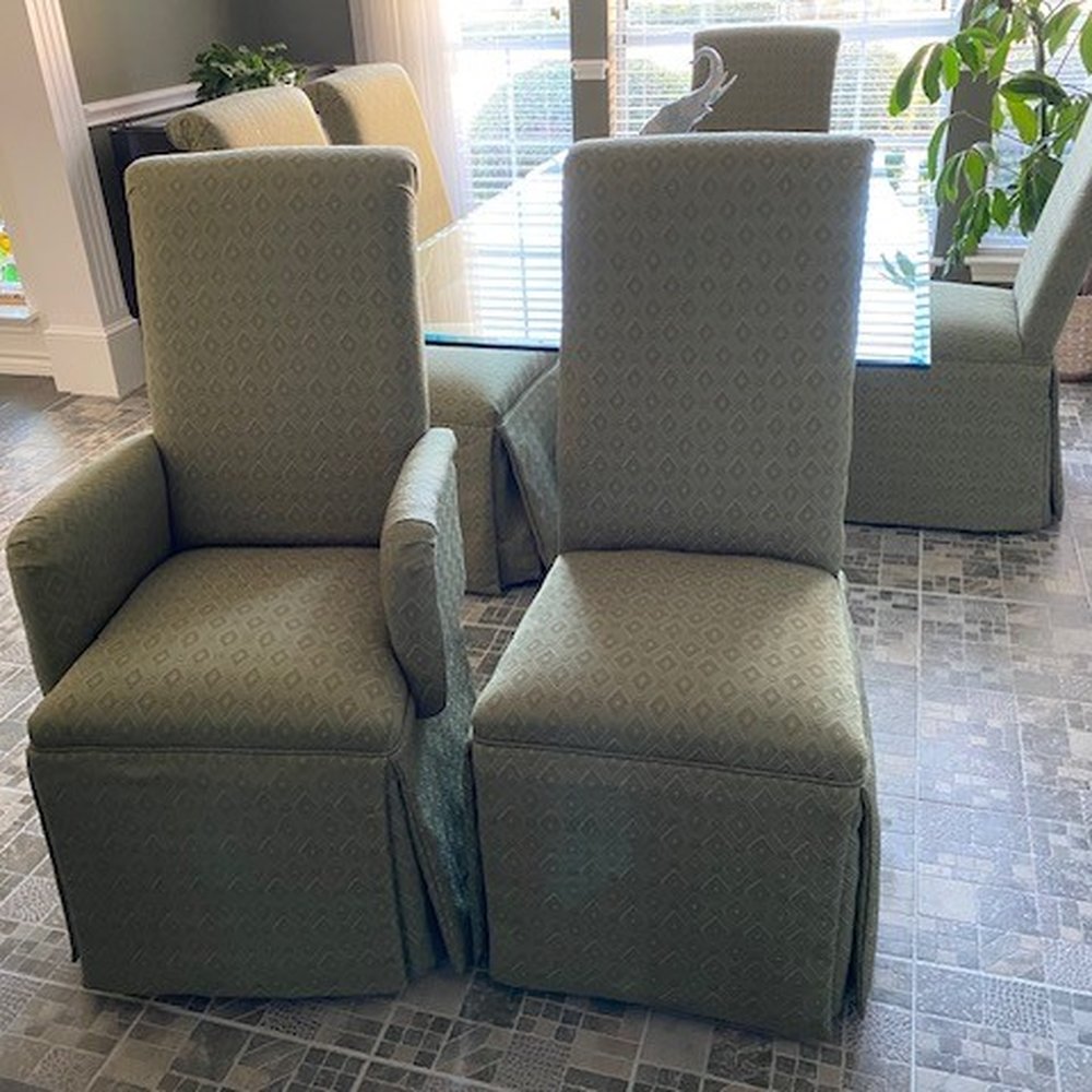 Cover-All Upholstery - Chairs transformed with new fabric. - Furniture Reupholstery Near Me - Flower Mound, Texas Cover-All Upholstery - Chairs transformed with new fabric. - Furniture Reupholstery Near Me - Flower Mound, Texas