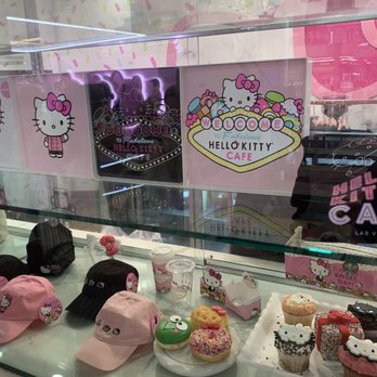 Hello Kitty Cafe - Treats and merchandise display - Themed Cafes Near Me - Las Vegas, Nevada Hello Kitty Cafe - Treats and merchandise display - Themed Cafes Near Me - Las Vegas, Nevada
