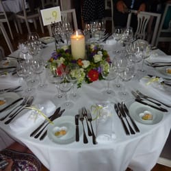 Restaurant Landhaus am See - eingedeckter Tisch