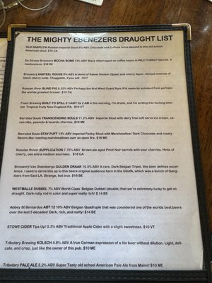 Menu photo 3 Ebenezer's Pub & Restaurant Lovell, ME Menu photo 3 Ebenezer's Pub & Restaurant Lovell, ME