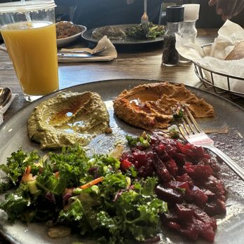 Fadi's Mediterranean Grill - Avocado hummus, Spicy hummus, kale salad, fresh chopped beets - Mediterranean Near Me - Katy, Texas Fadi's Mediterranean Grill - Avocado hummus, Spicy hummus, kale salad, fresh chopped beets - Mediterranean Near Me - Katy, Texas